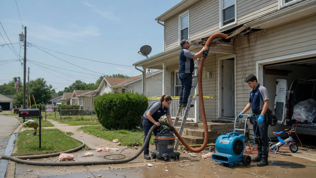 Water Damage Restoration in Vaiden, MS near me